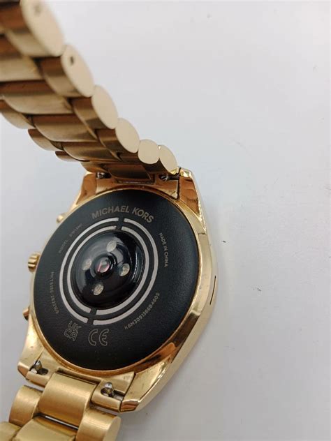 michael kors smart watch gold|michael kors dw13m1.